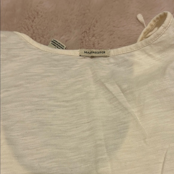 Cream Ruffled Tank Top - Picture 5 of 5